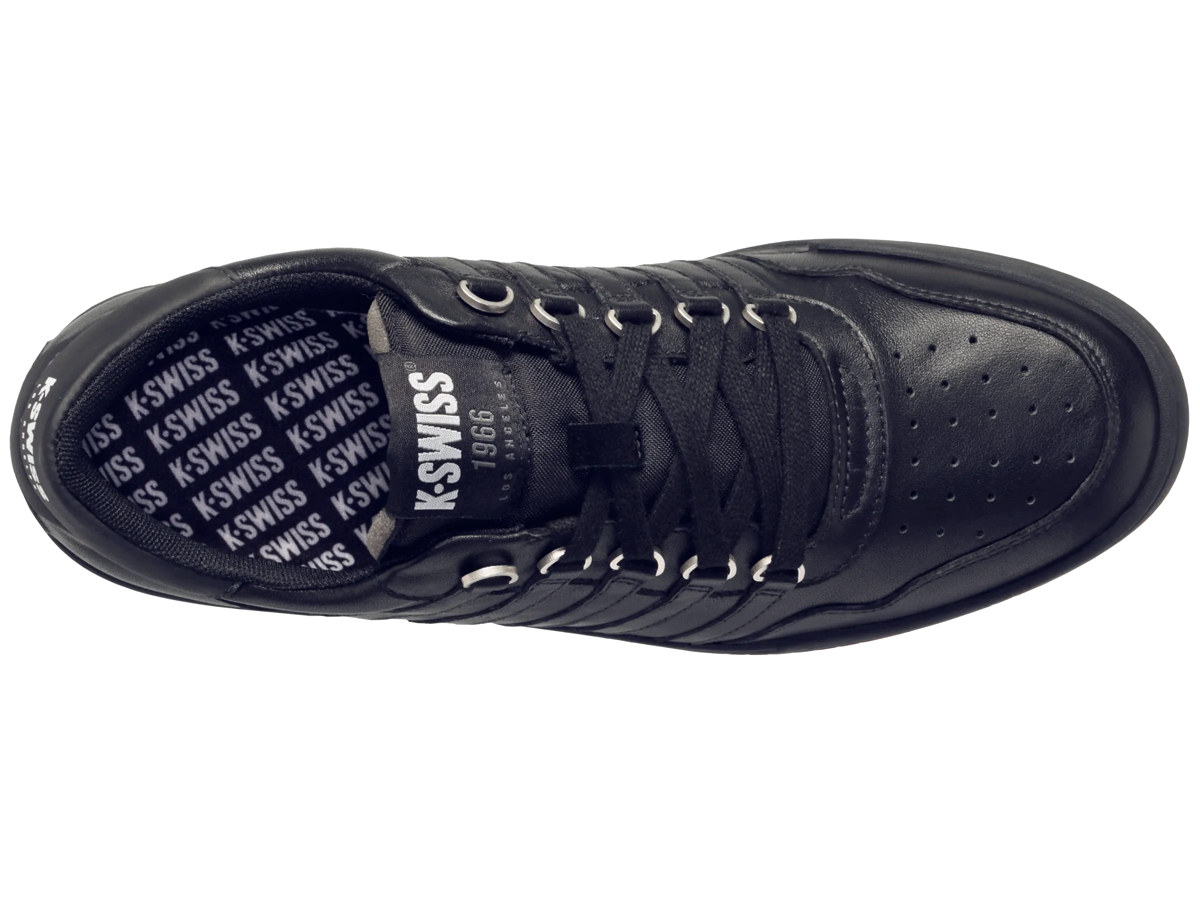 07252-001-M | LAWN COURT LTH | BLACK/BLACK