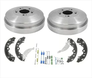 100% New Brake Drums & Shoes & Springs for Kia Sedona 2002 4pc Kit