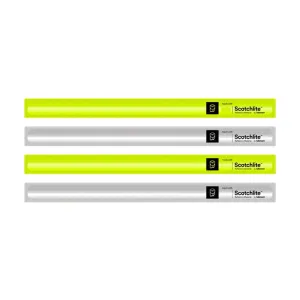 4 PCS Original Xiaomi Youpin Scotchlite Reflective Wristband Safety Reflective Wrist Belt