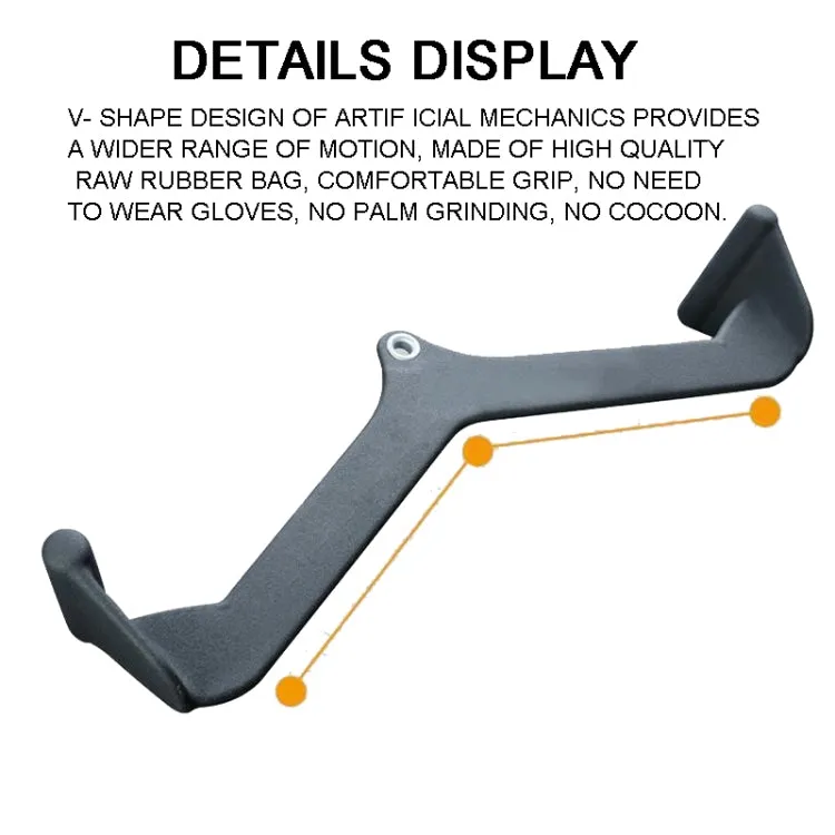 5 In 1 V-shaped Handles Attachments for Pulley and Lat Pulldown Machines