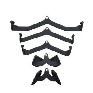 5 In 1 V-shaped Handles Attachments for Pulley and Lat Pulldown Machines