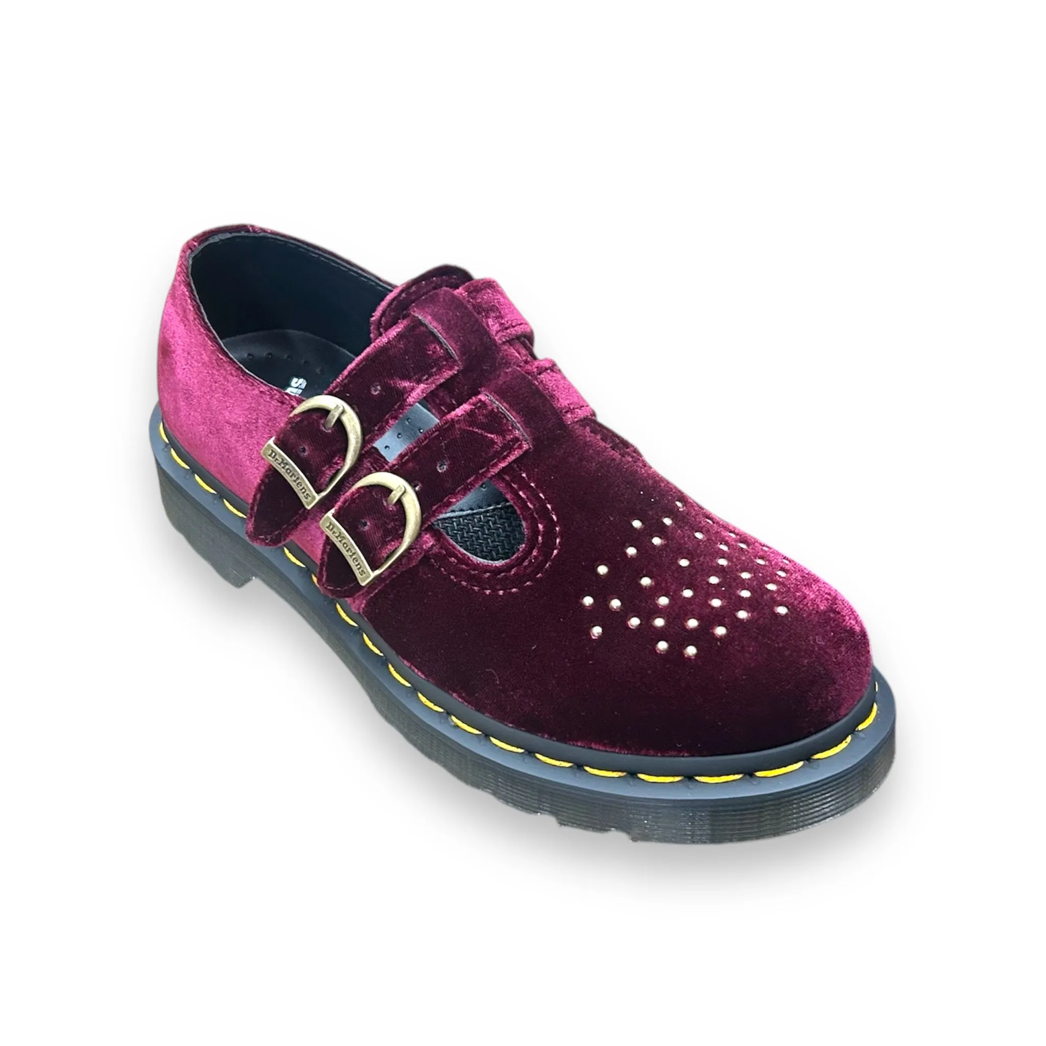 8065 Vegan Velvet Mary Jane Shoes