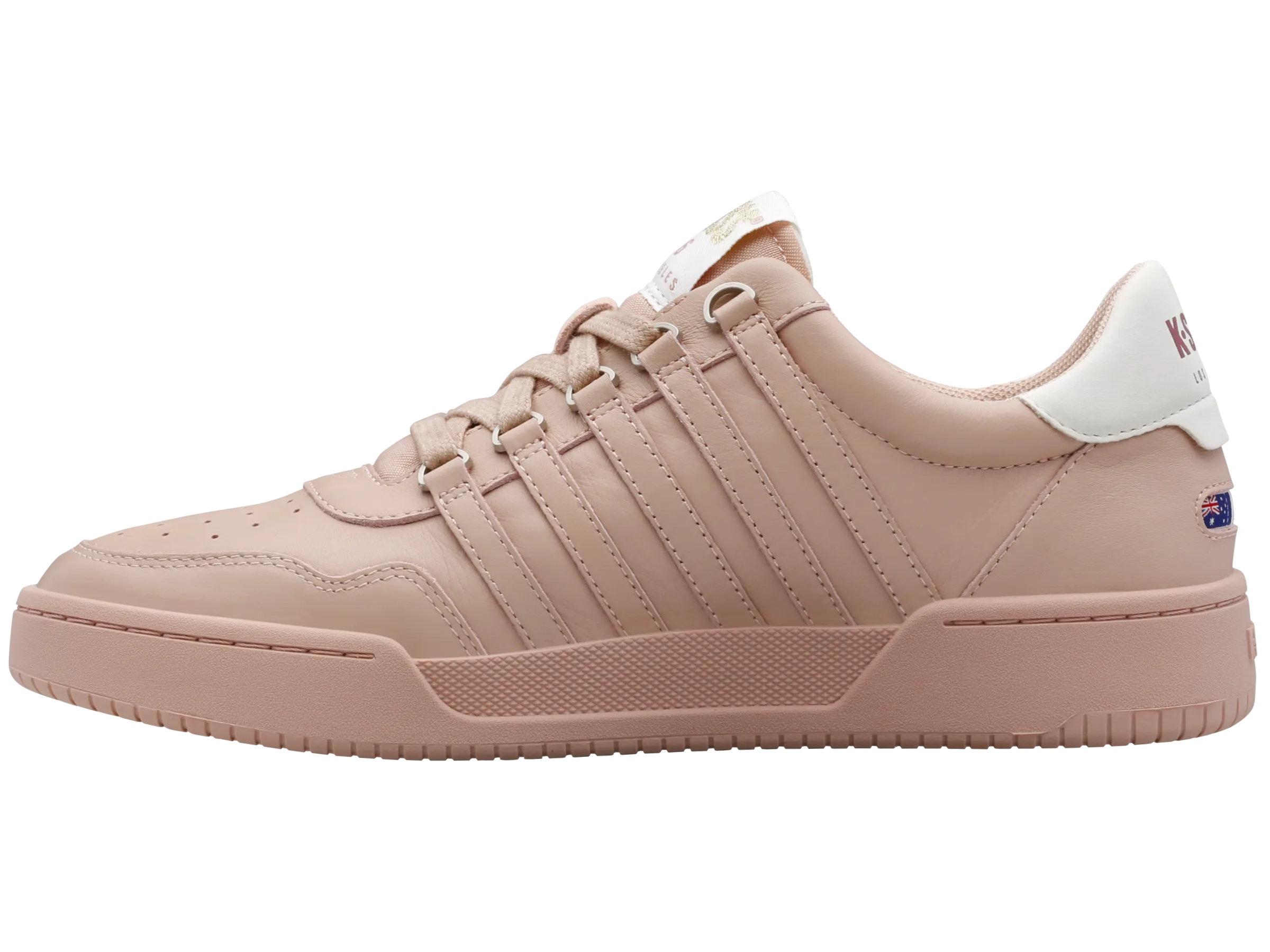 97252-642-M | LAWN COURT LTH | PINK/IVORY