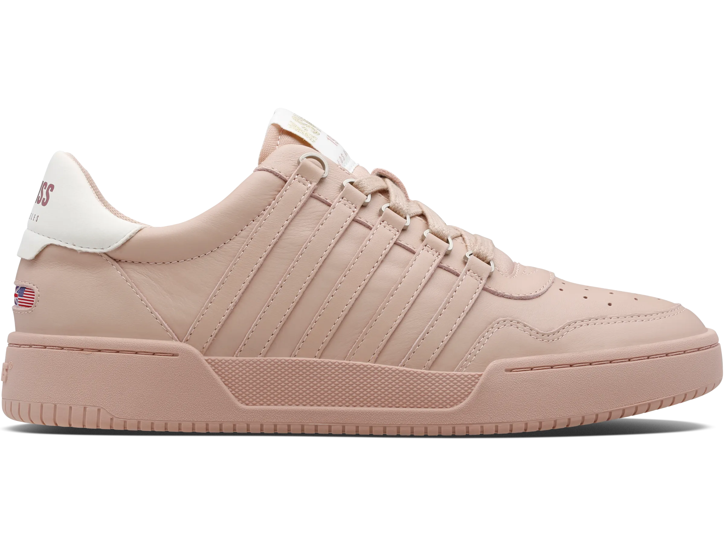 97252-642-M | LAWN COURT LTH | PINK/IVORY
