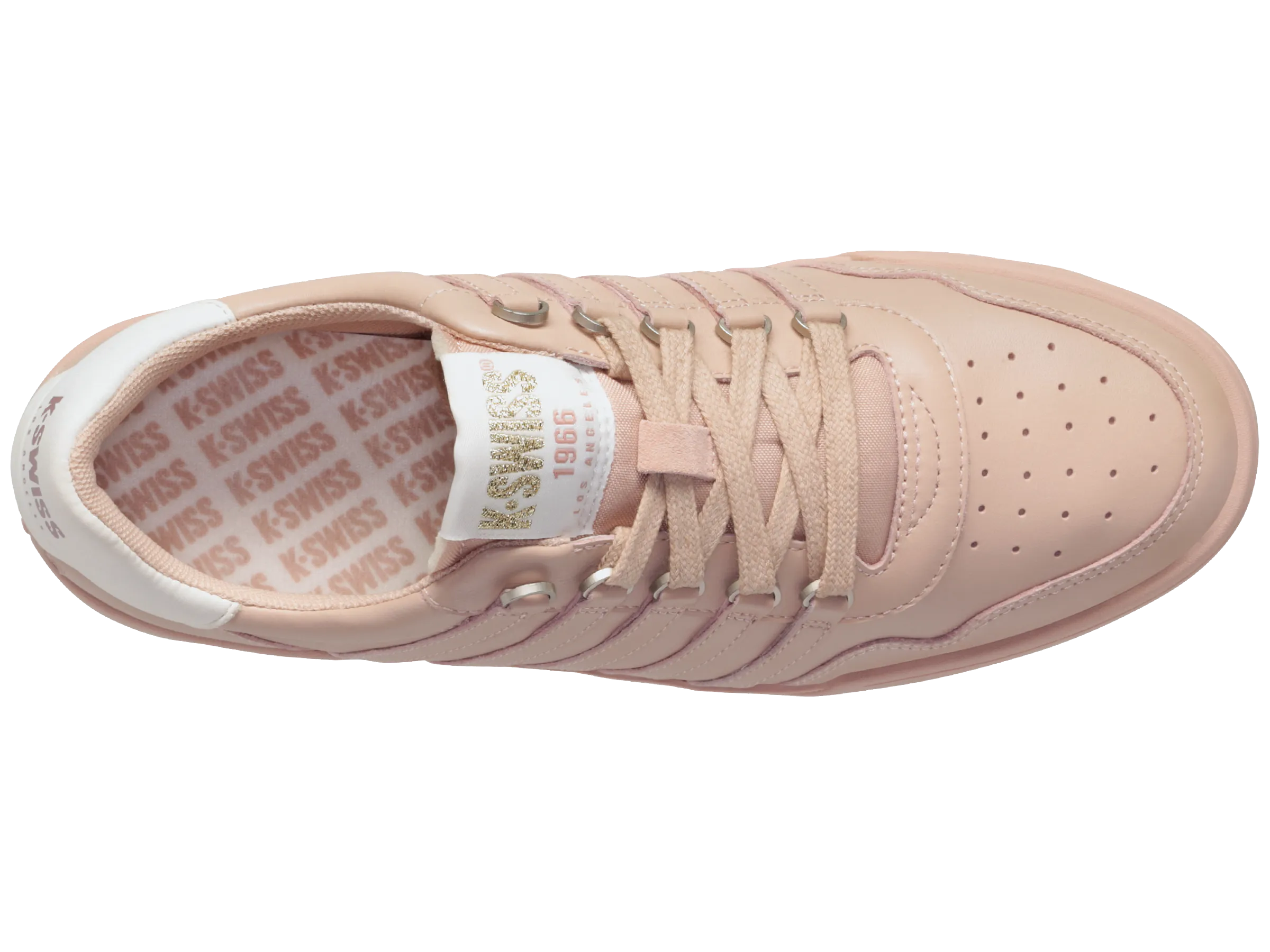 97252-642-M | LAWN COURT LTH | PINK/IVORY