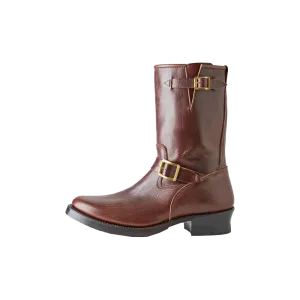 Addict Clothes - Horsehide Engineer Boot - Brown