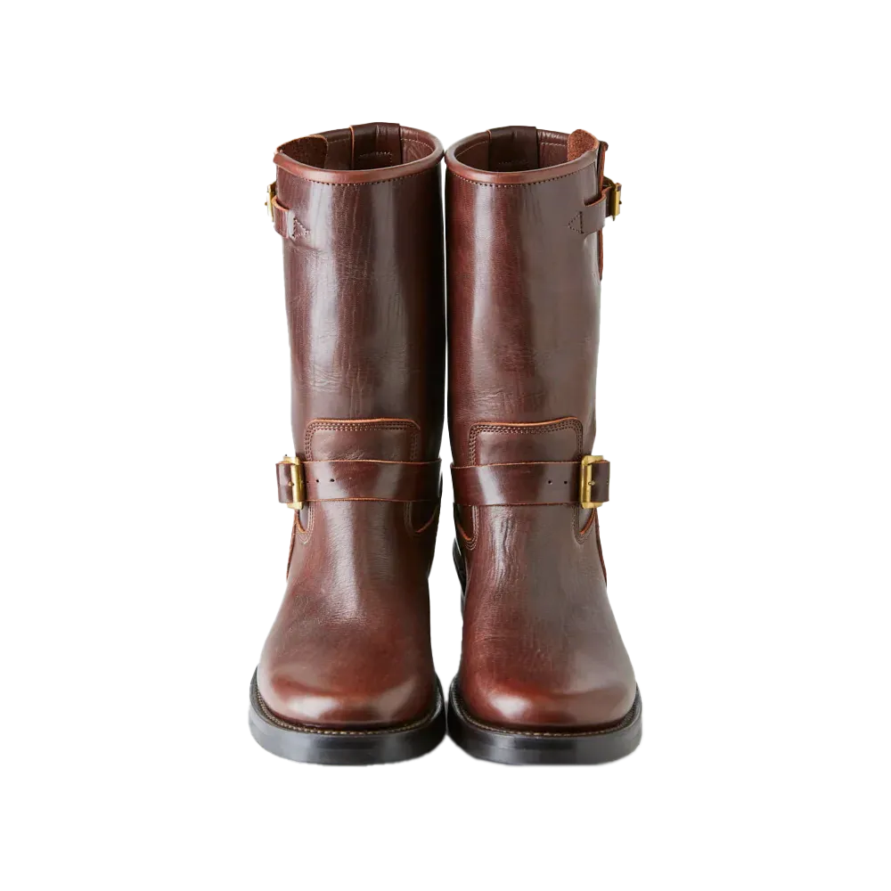Addict Clothes - Horsehide Engineer Boot - Brown