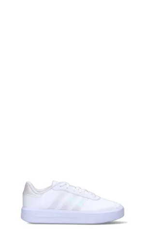 ADIDAS COURT PLATFORM Sneaker donna bianca/rosa