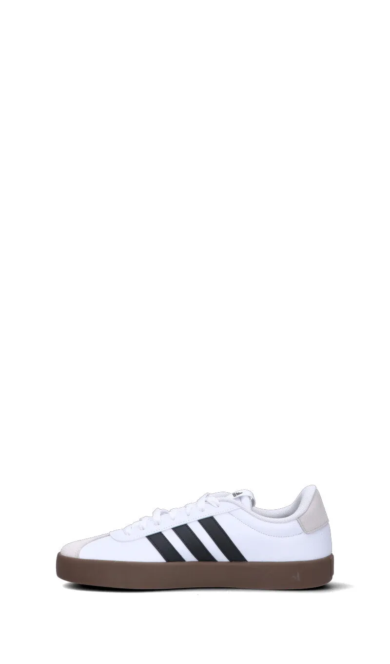 ADIDAS VL COURT 3.0 Sneaker uomo bianca/nera in pelle