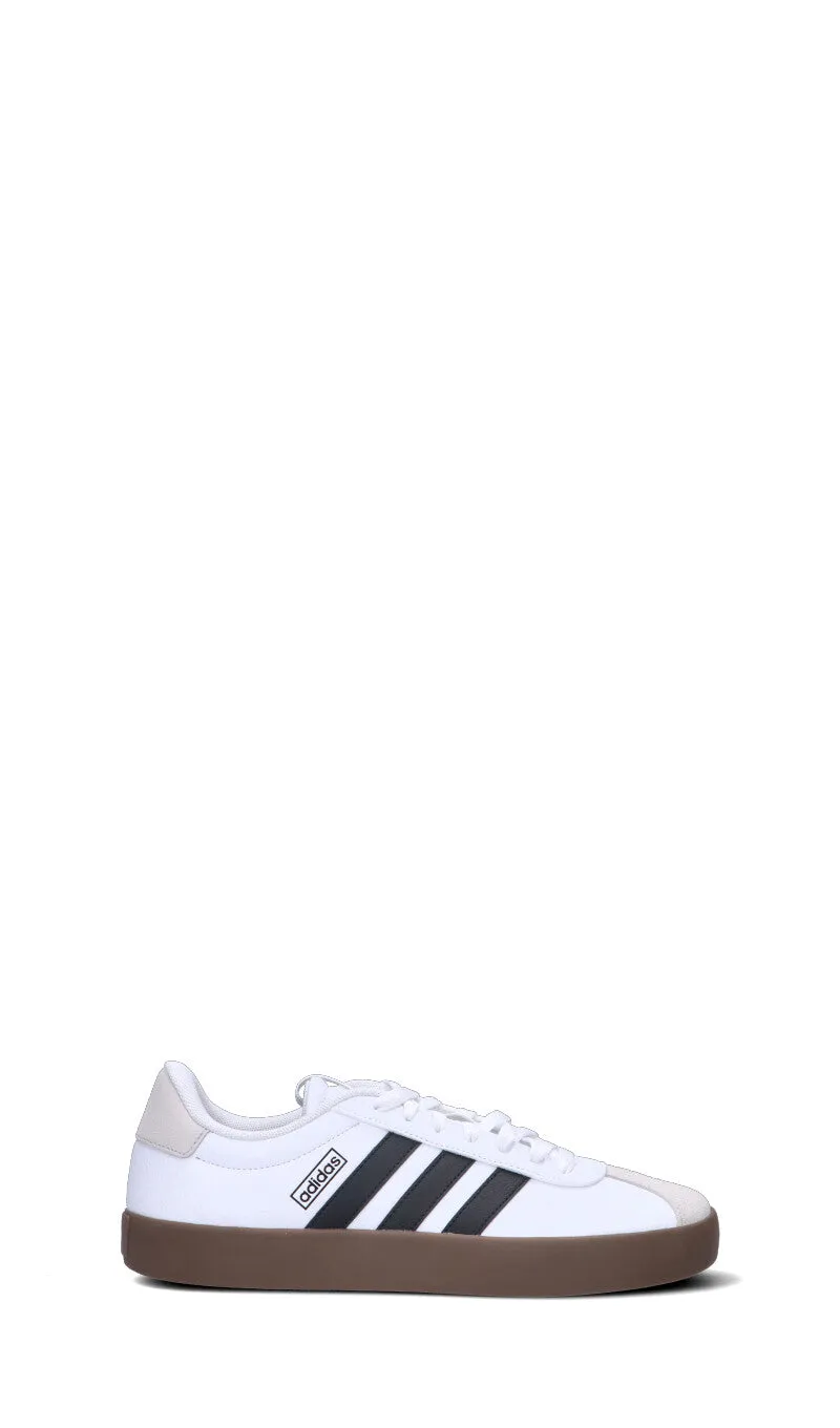 ADIDAS VL COURT 3.0 Sneaker uomo bianca/nera in pelle