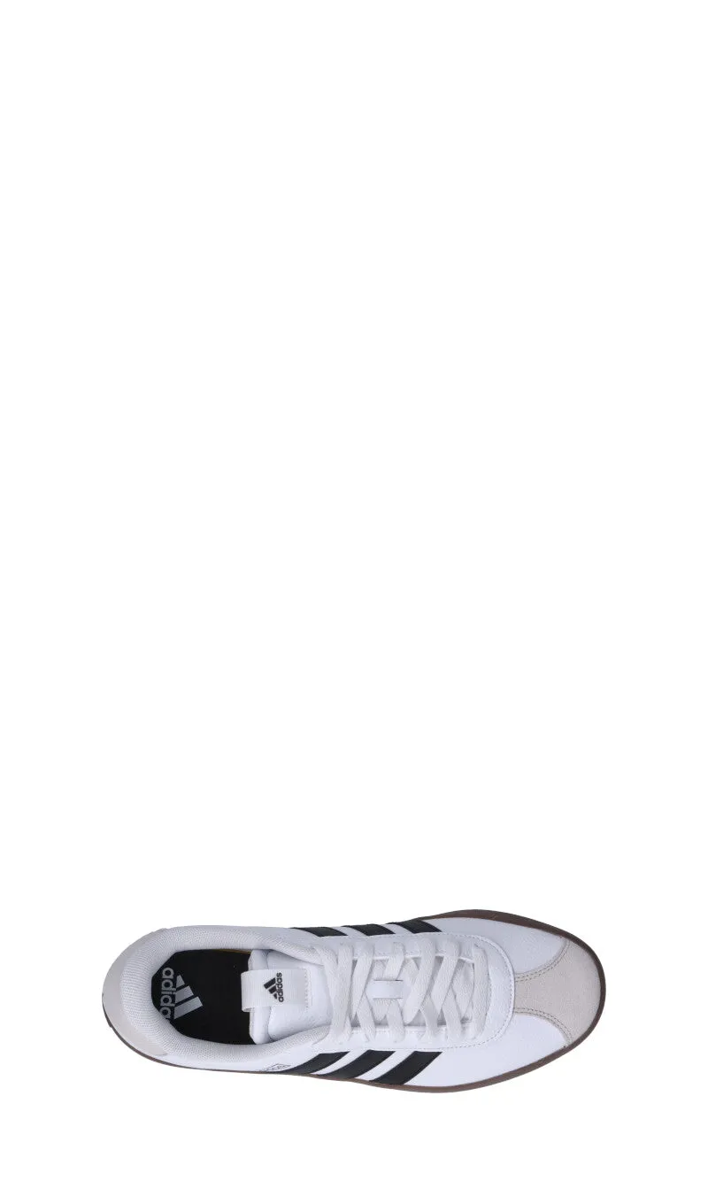 ADIDAS VL COURT 3.0 Sneaker uomo bianca/nera in pelle