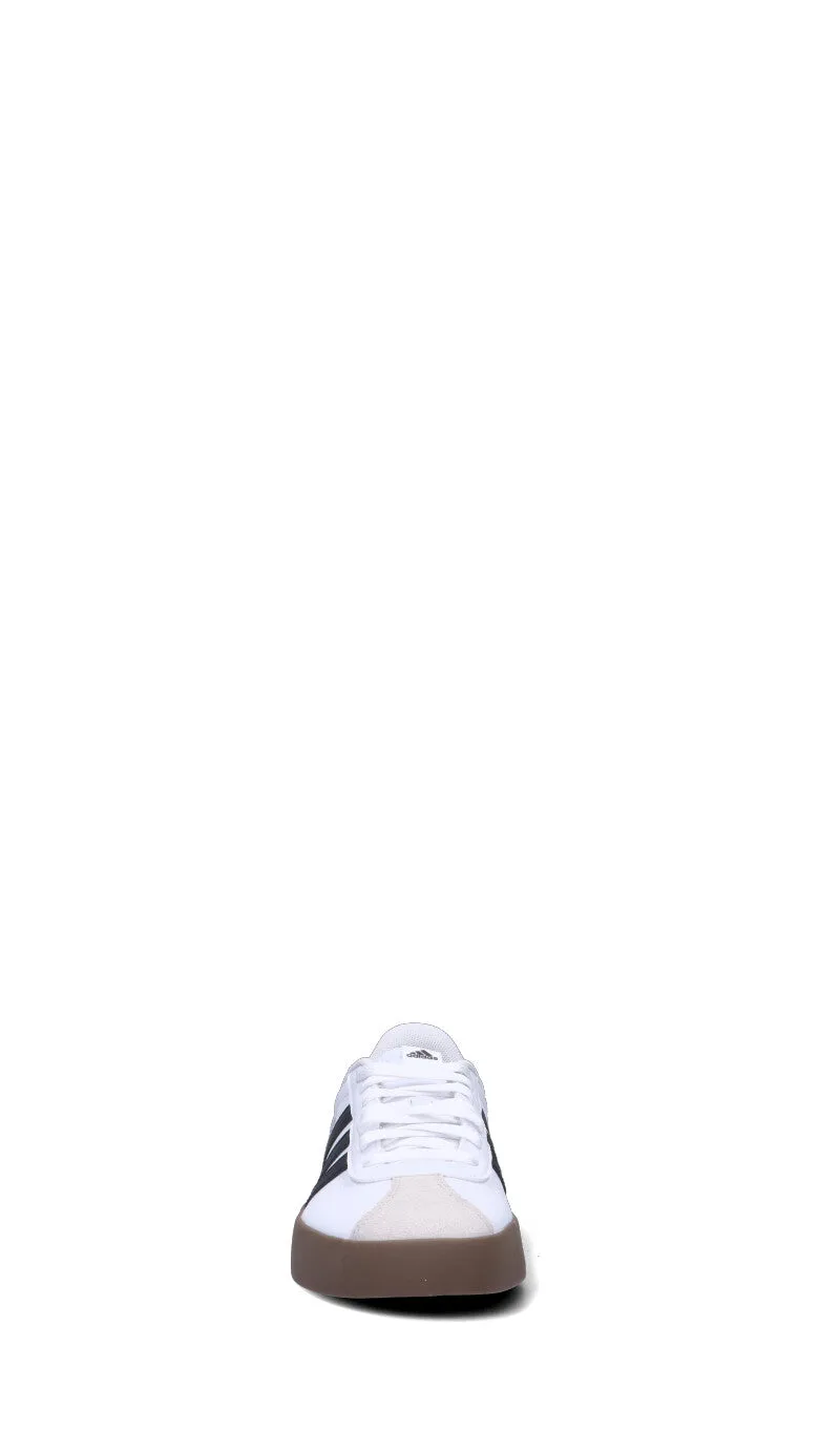 ADIDAS VL COURT 3.0 Sneaker uomo bianca/nera in pelle