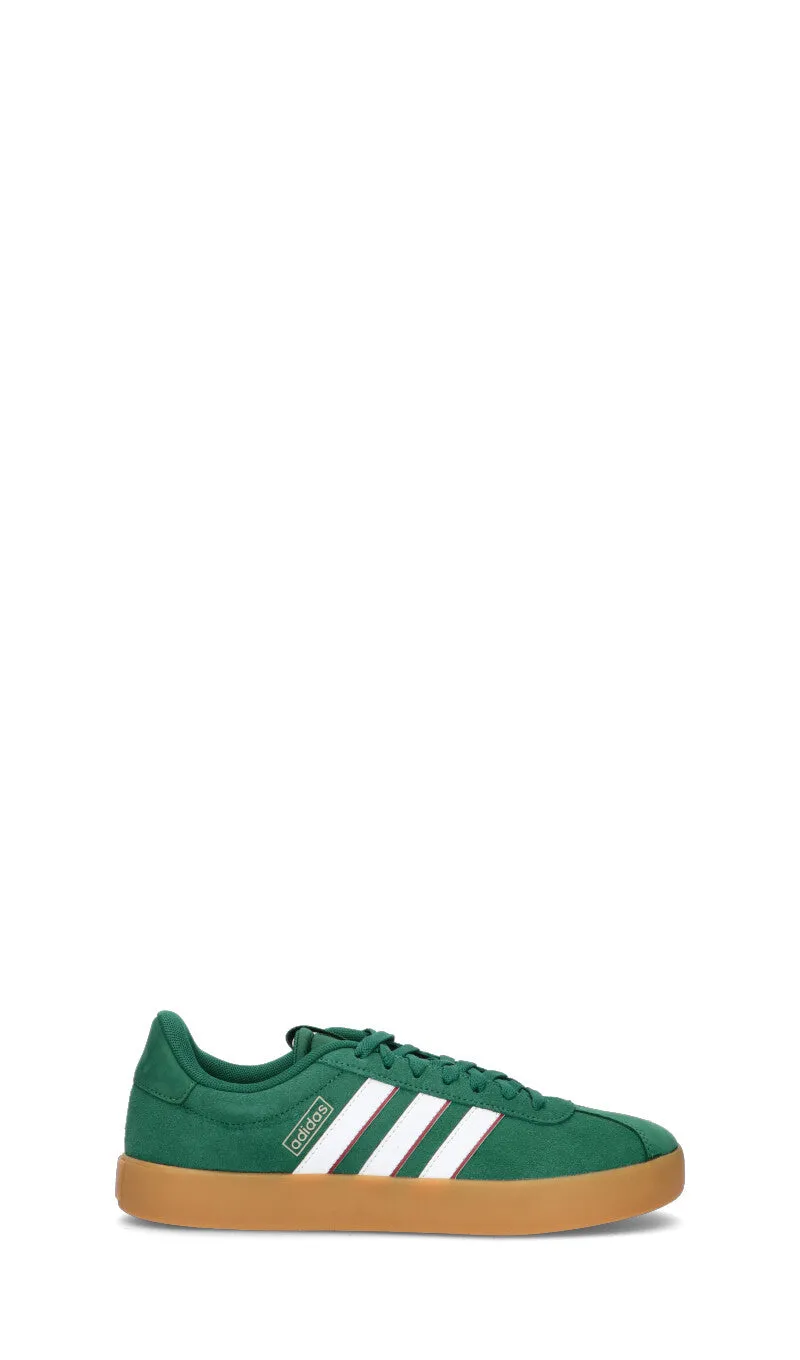 ADIDAS - VL COURT 3.0 Sneaker uomo verde in suede
