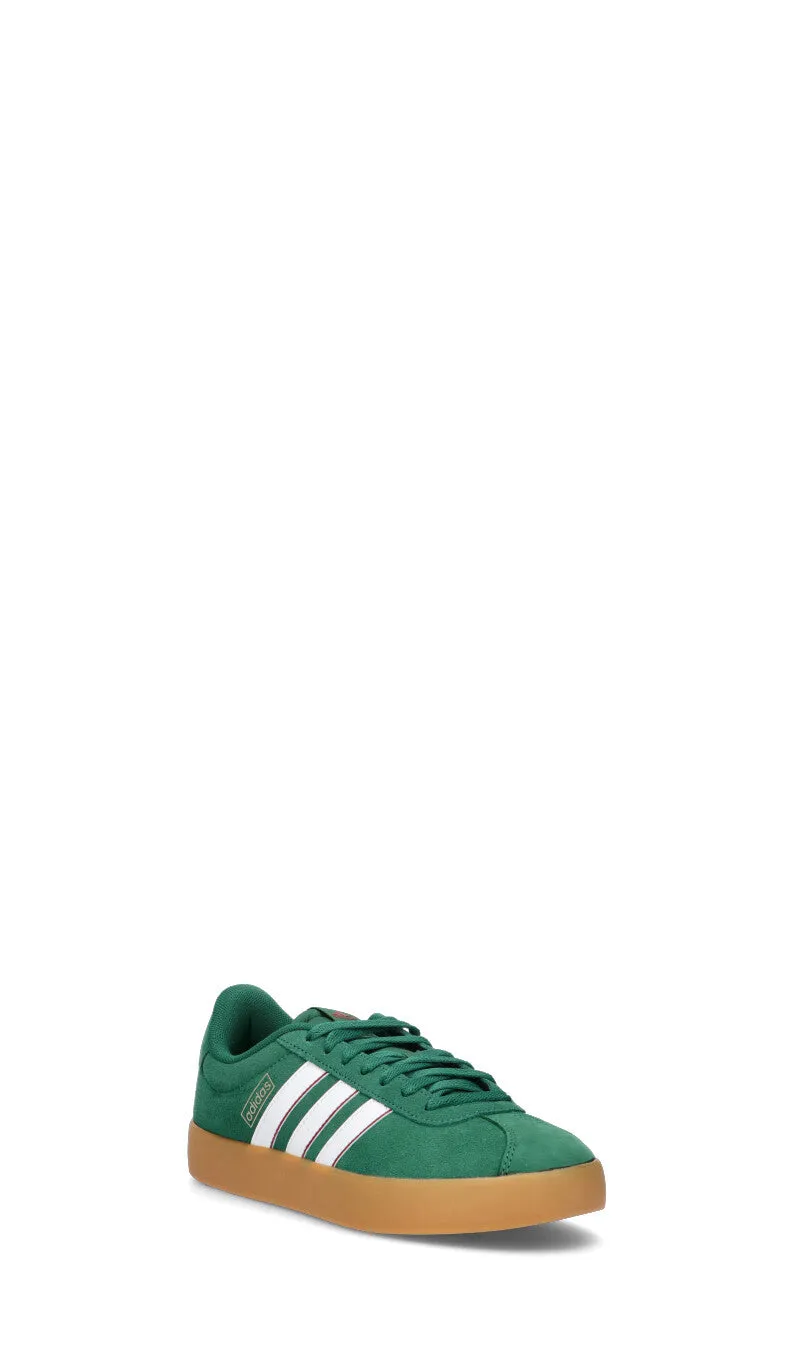 ADIDAS - VL COURT 3.0 Sneaker uomo verde in suede