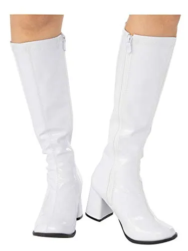 Adult GoGo Boot White 8