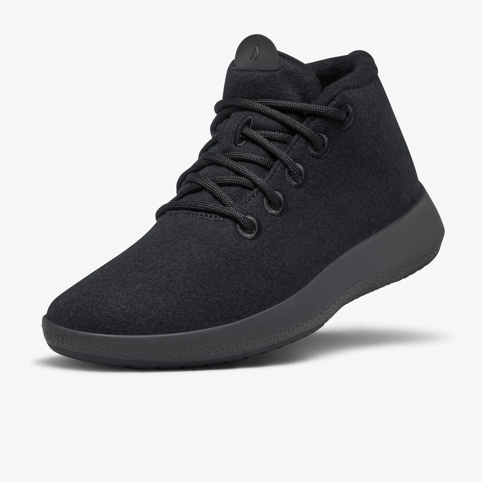 Allbirds Wool Runner-up Mizzles - LIMITED EDITION: Dark Black (Black Sole)