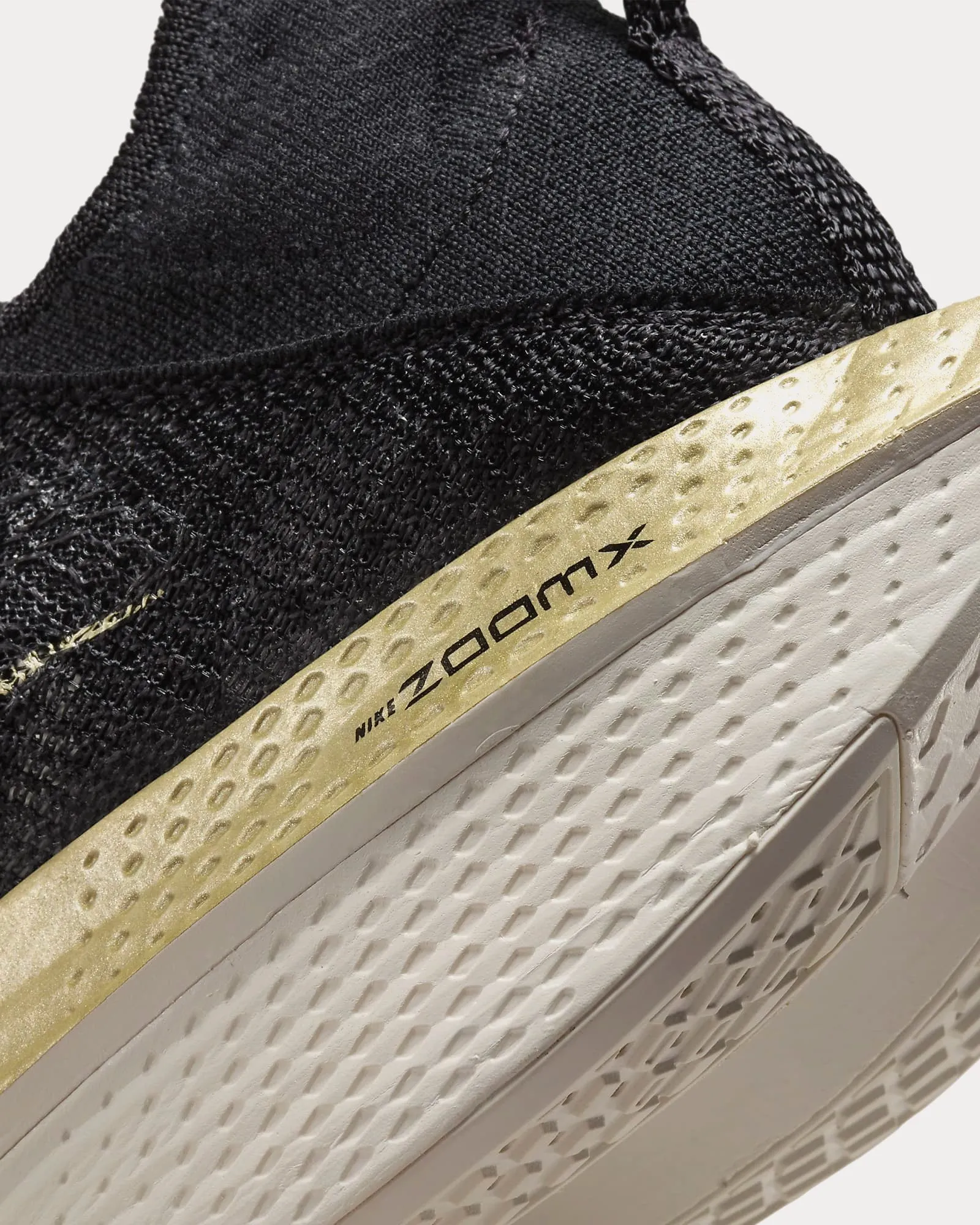 Alphafly 2 Black / Sail / Metallic Gold Grain Running Shoes