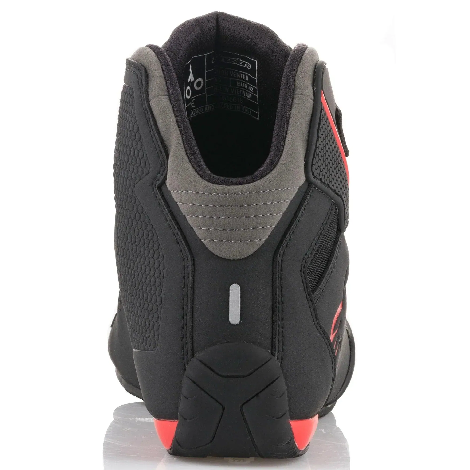 Alpinestars Sektor Vented Black/Gray/Red Shoes