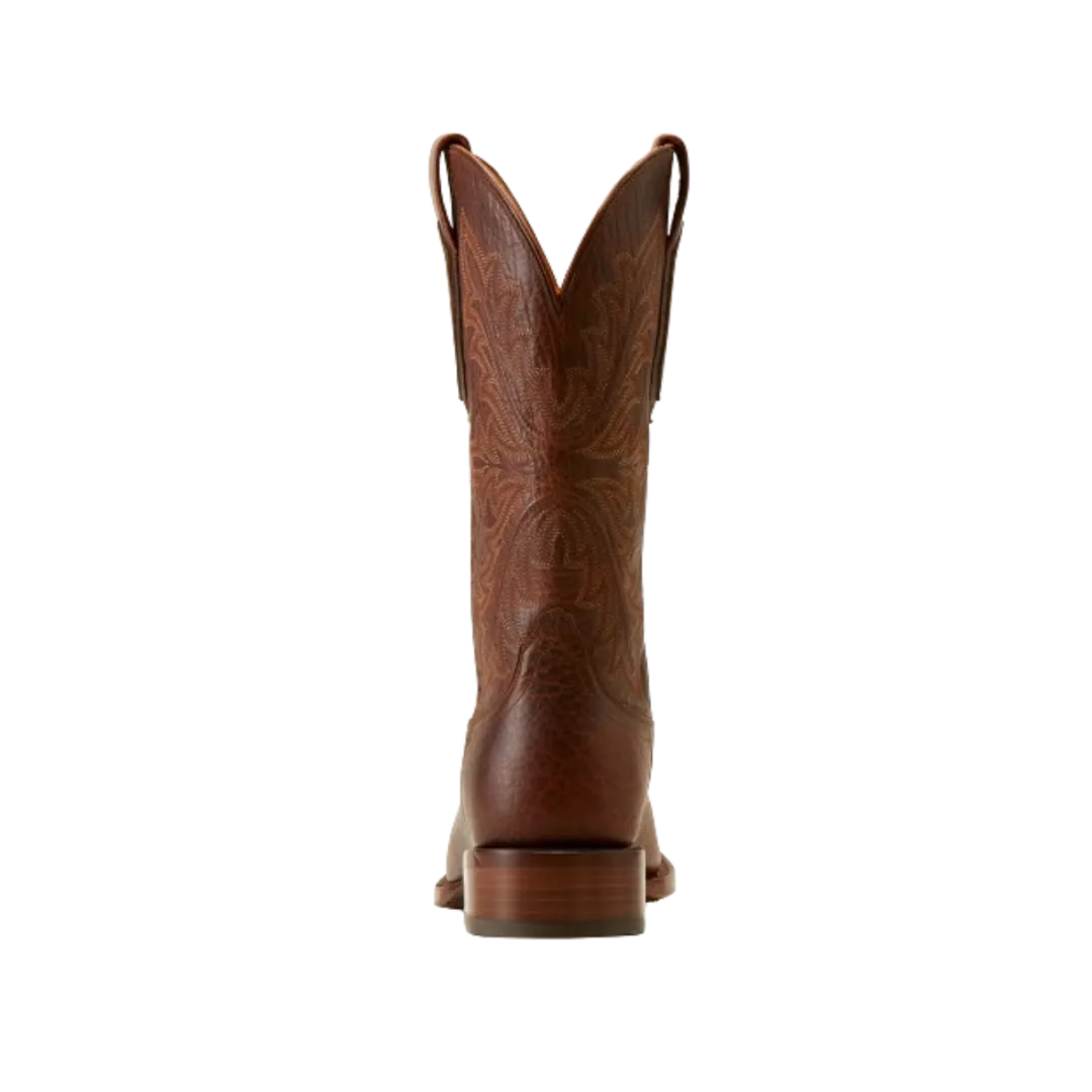 Ariat Men's Bench Bassett Saddle Brown Bison Boots