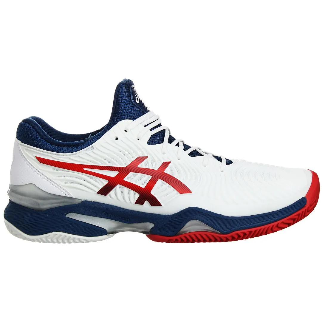 Asics Court FF 2 Clay Mens White Tennis Shoes