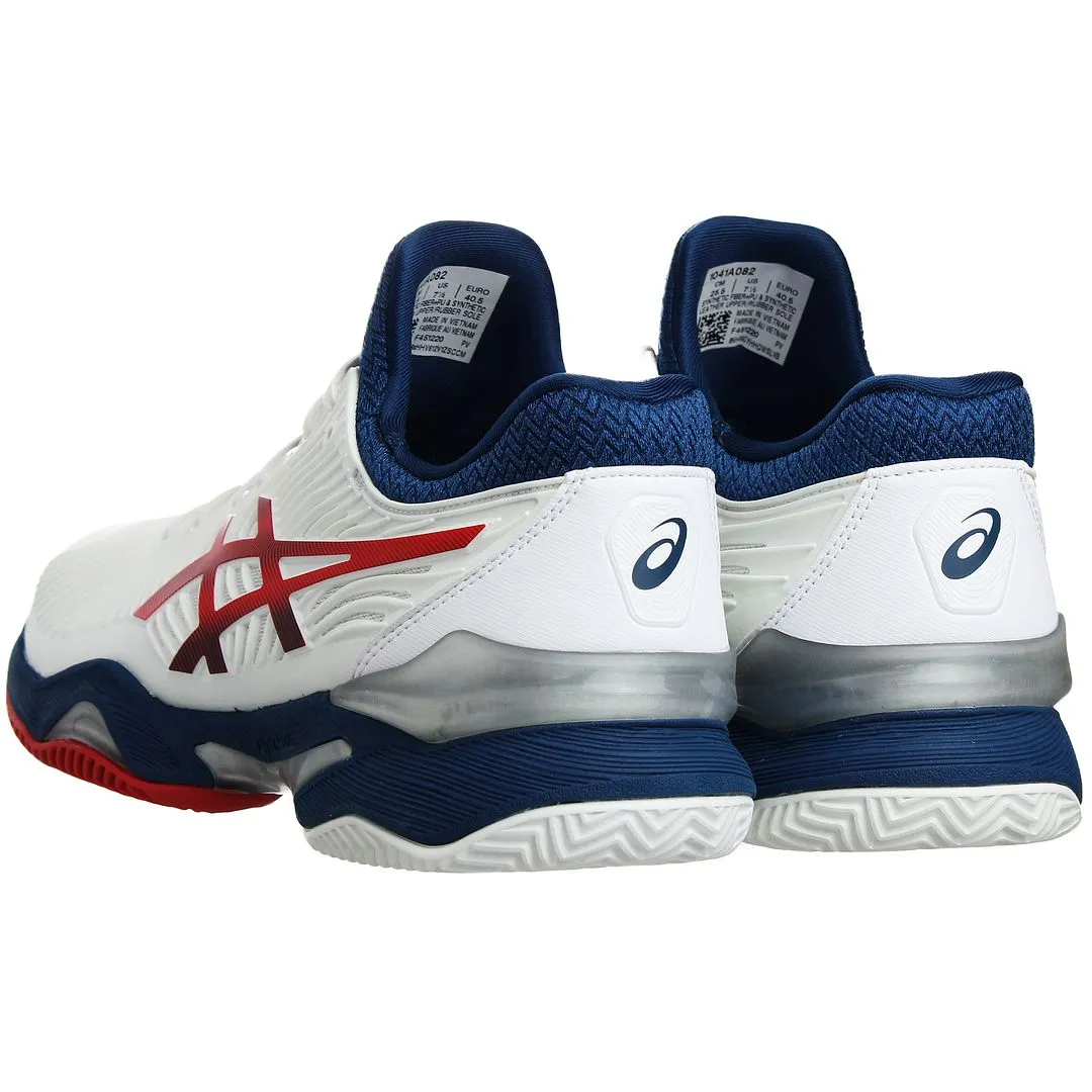 Asics Court FF 2 Clay Mens White Tennis Shoes