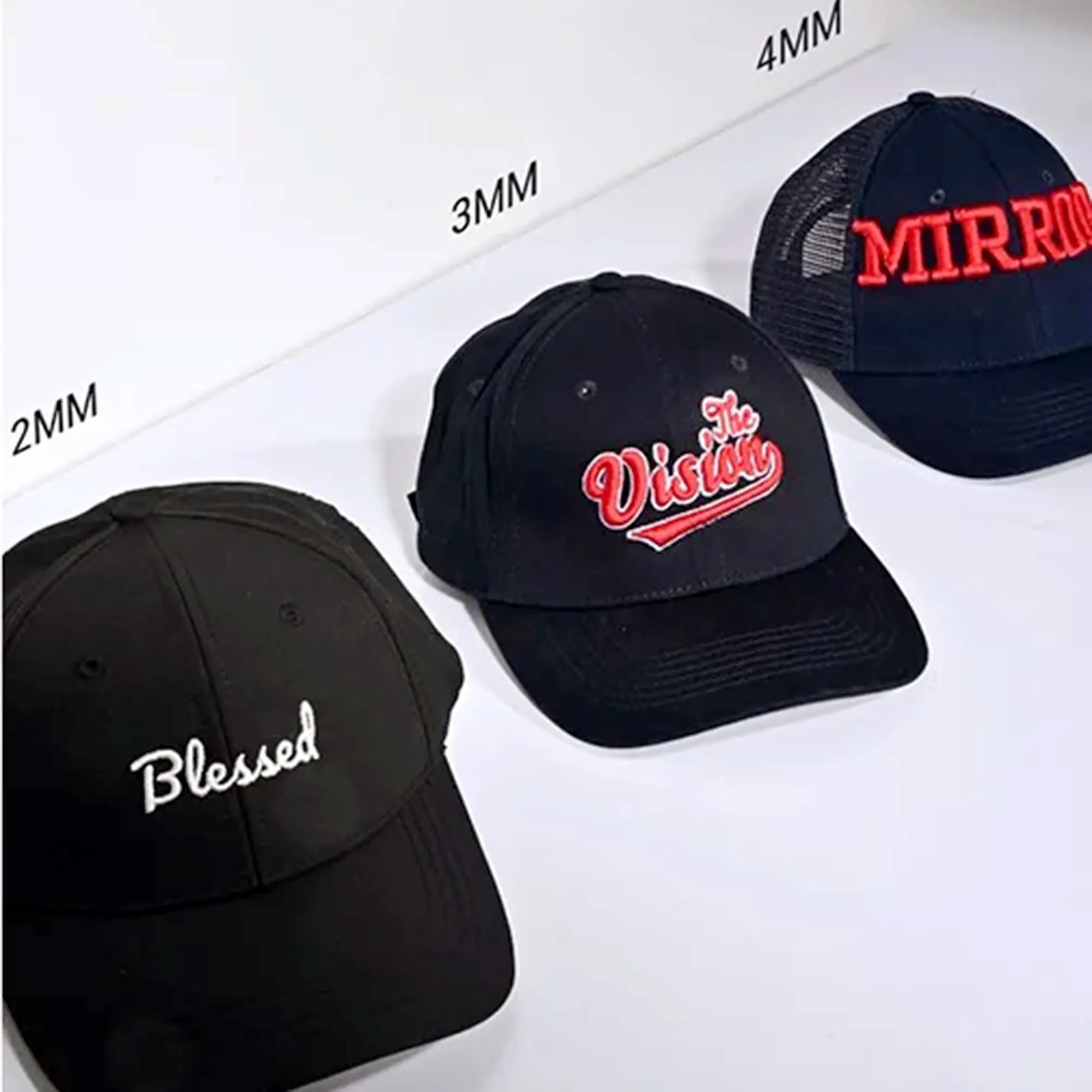 BAi VISION 15 Needle Commercial Embroidery Machine Bundle with Cap & Hat Hoops