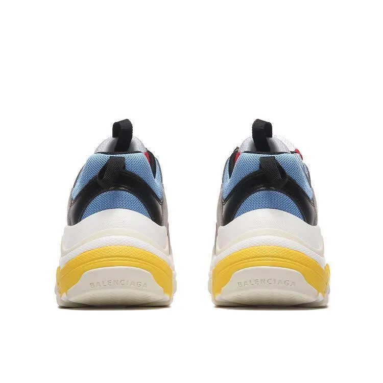 Balenciaga Triple S Gris Rojo Azul