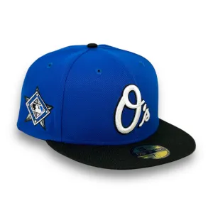BALTIMORE ORIOLES (ROYAL) "1993 ALLSTARGAME" NEW ERA 59FIFTY FITTED
