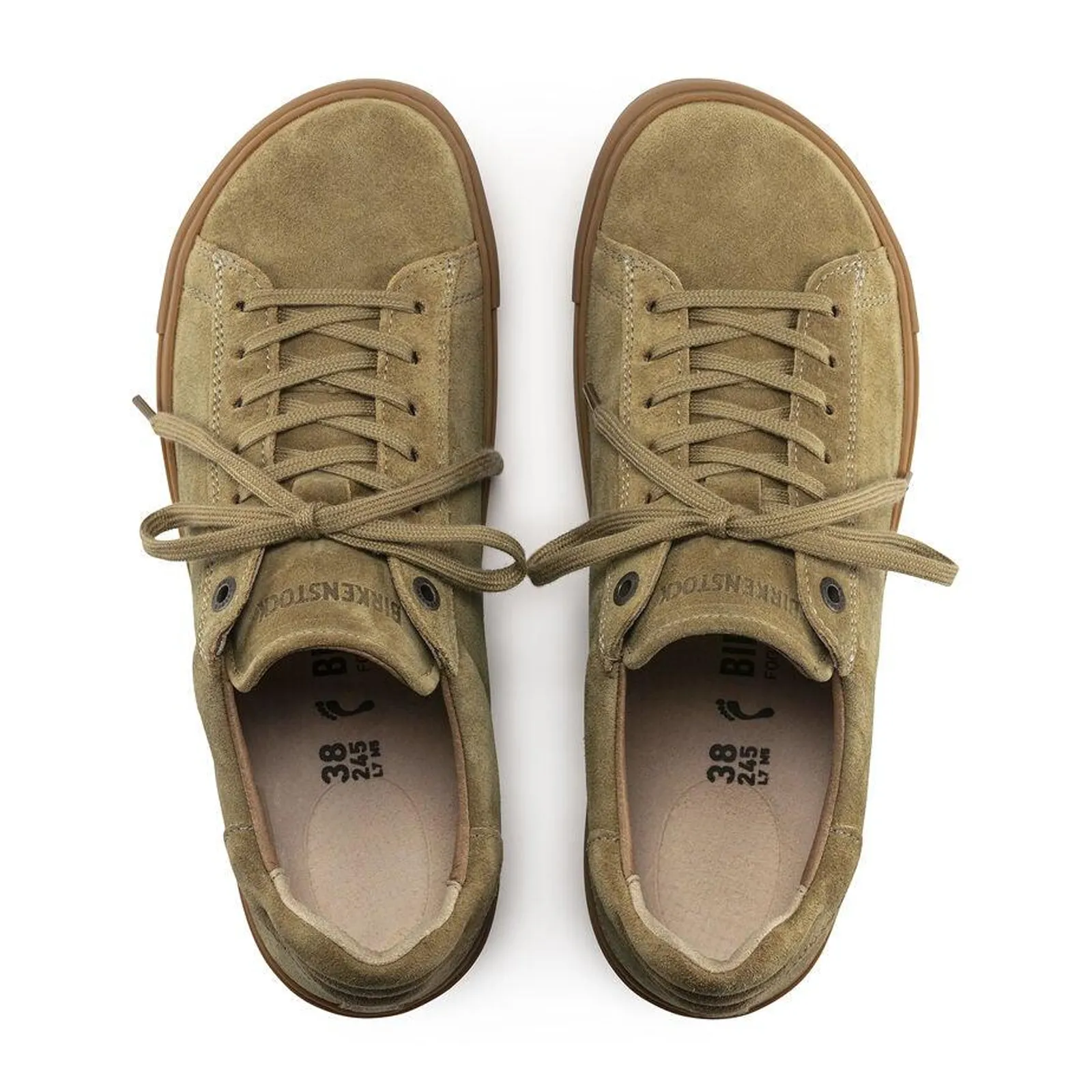Birkenstock Bend Sneaker (Women) - Faded Khaki Suede