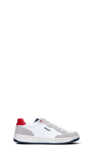 BLAUER Sneaker ragazzo/a bianca in pelle