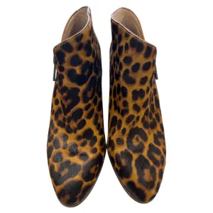 Boots Ankle Flats By 1.state In Animal Print, Size: 8.5