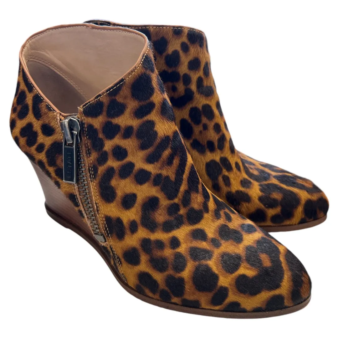 Boots Ankle Flats By 1.state In Animal Print, Size: 8.5