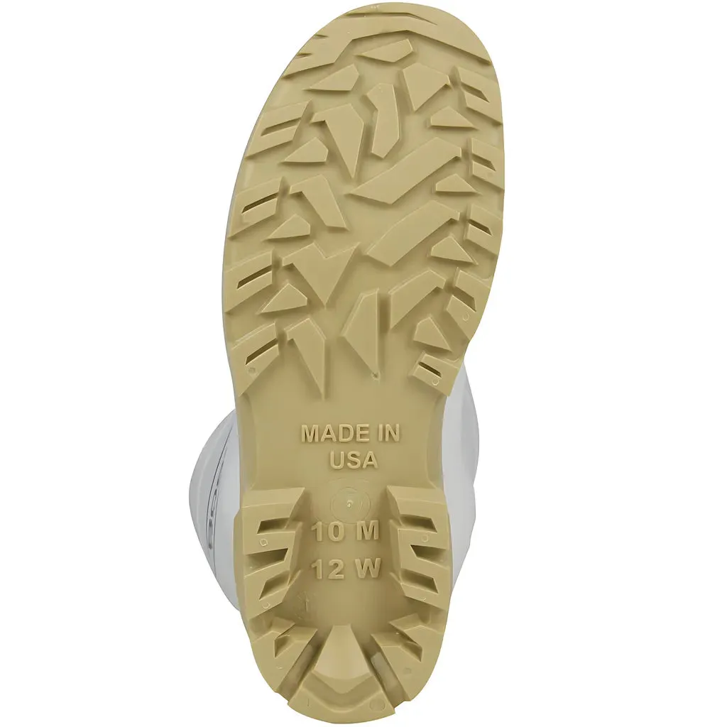 Boss 382-910/11 16" White PVC Steel Toe Boot
