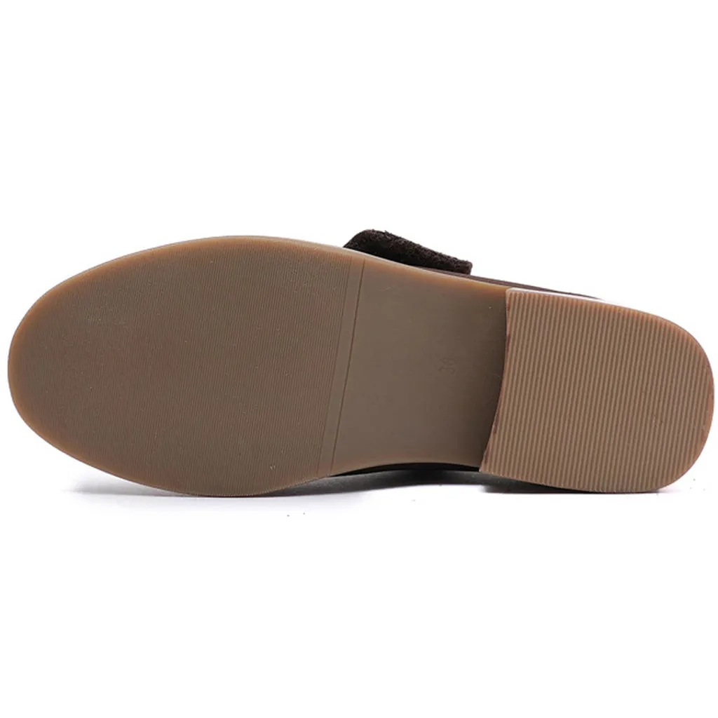 British Style Leather Retro Casual Flat Shoes | Gift Shoes