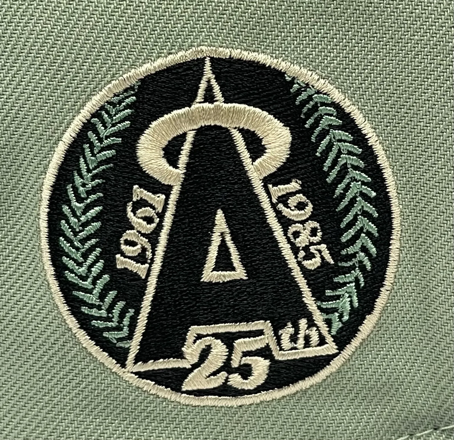 CALIFORNIA ANGELS (EMERALD GREEN) (25TH ANN "1961-1985") NEW ERA 59FIFTY FITTED