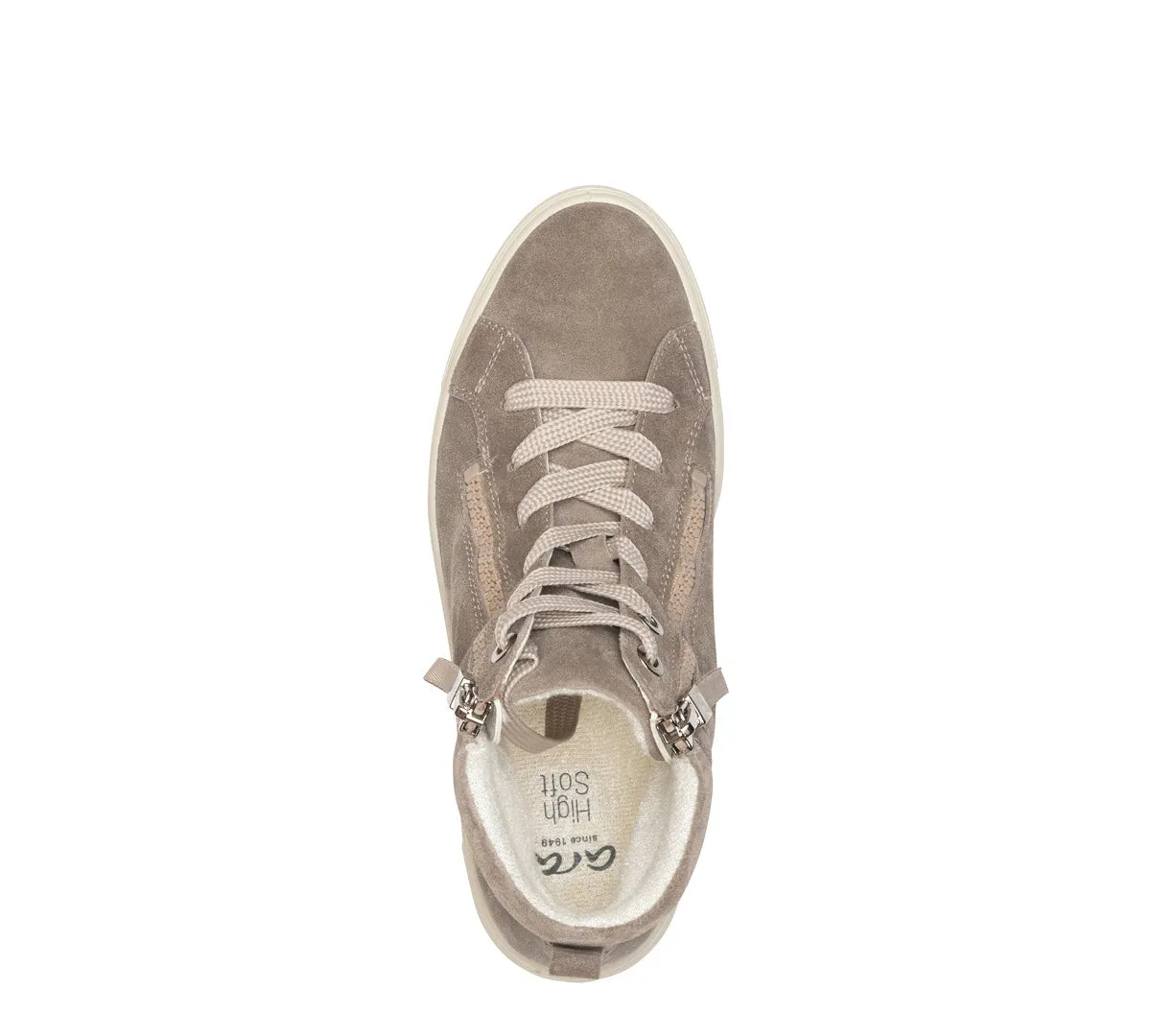 Camden-Mid Women's Double Zip High Top Sneaker
