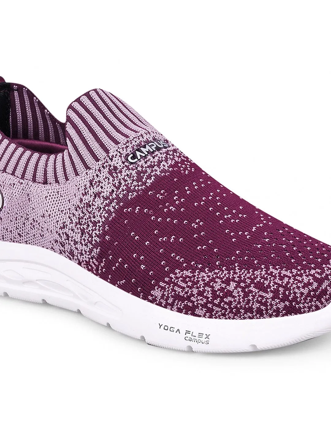 CAMP-SPINDA Purple Women's Slip-ons