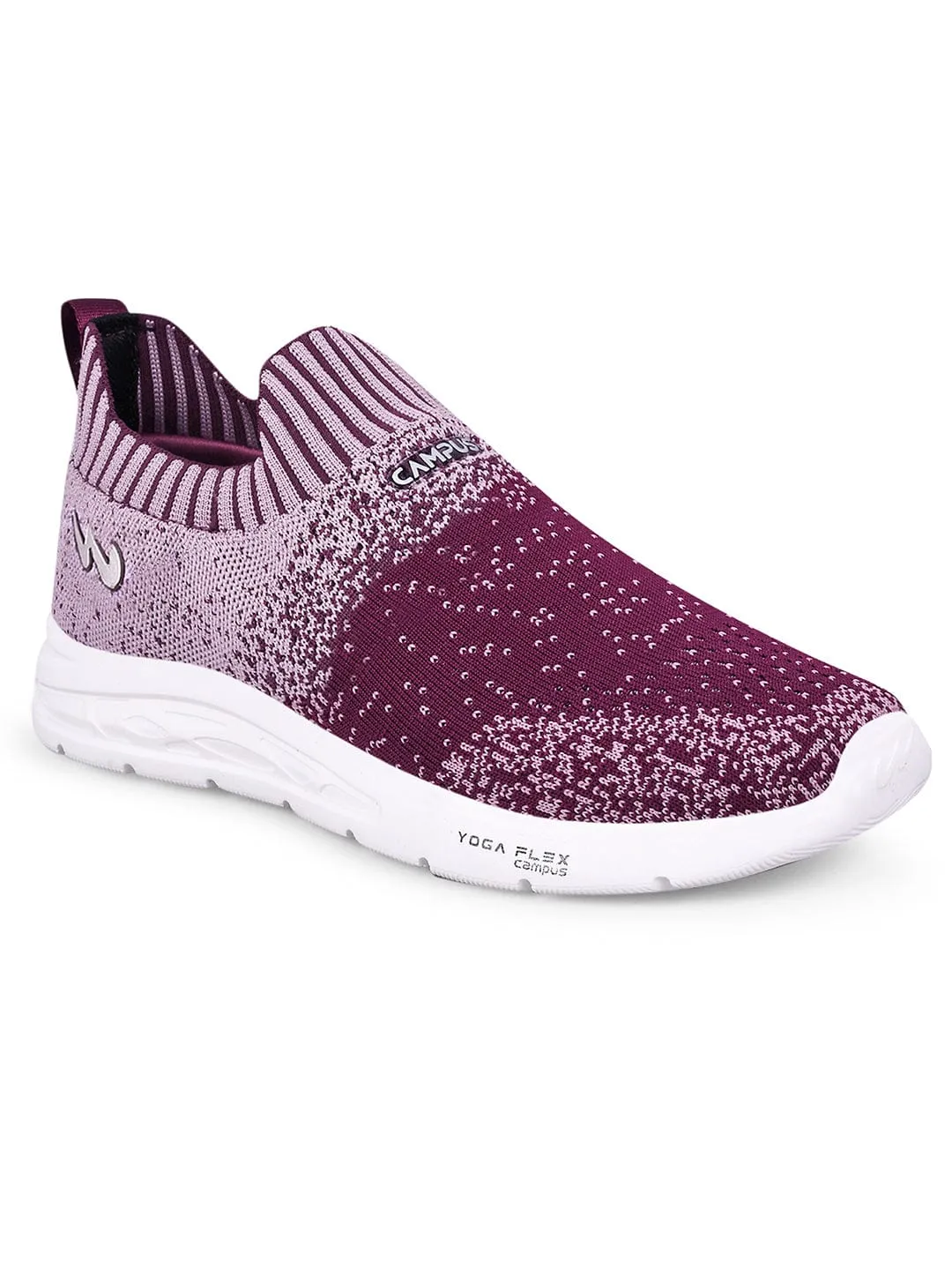 CAMP-SPINDA Purple Women's Slip-ons