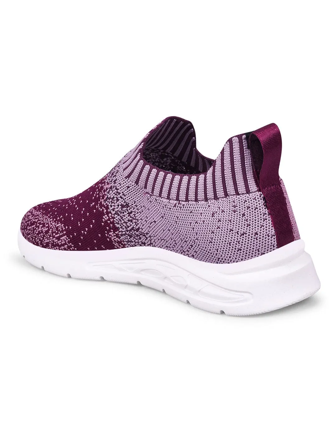 CAMP-SPINDA Purple Women's Slip-ons