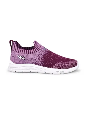 CAMP-SPINDA Purple Women's Slip-ons