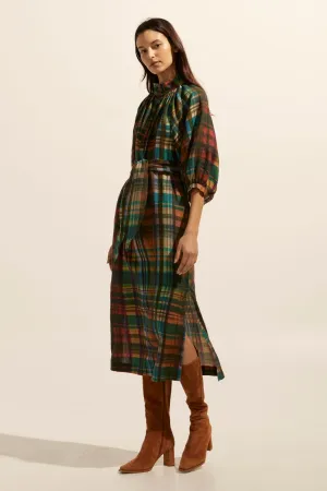 Capture Dress in Kaleidoscope Check