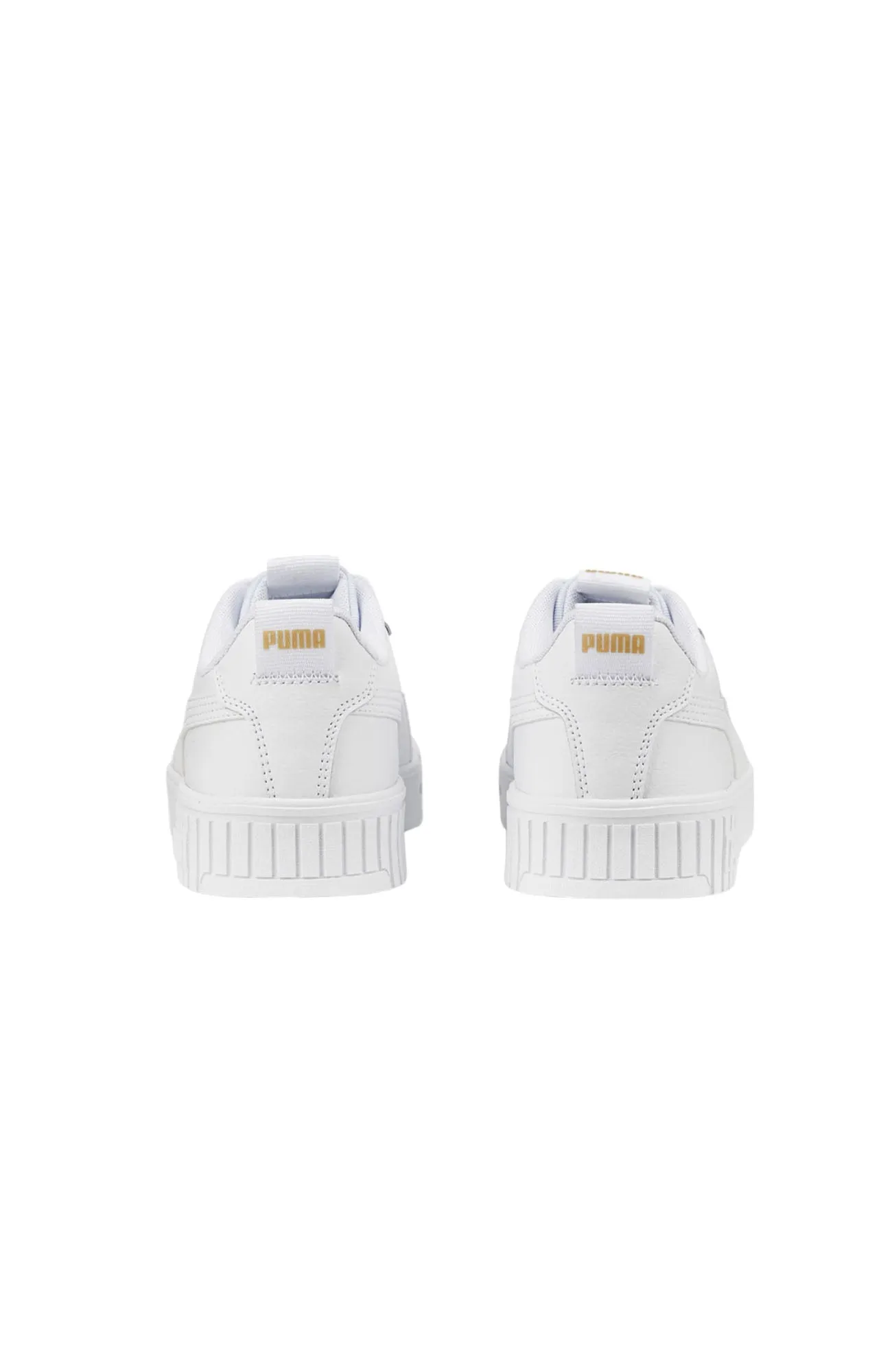 Carina 2.0 Tape Leather Sneaker Puma White Team Gold