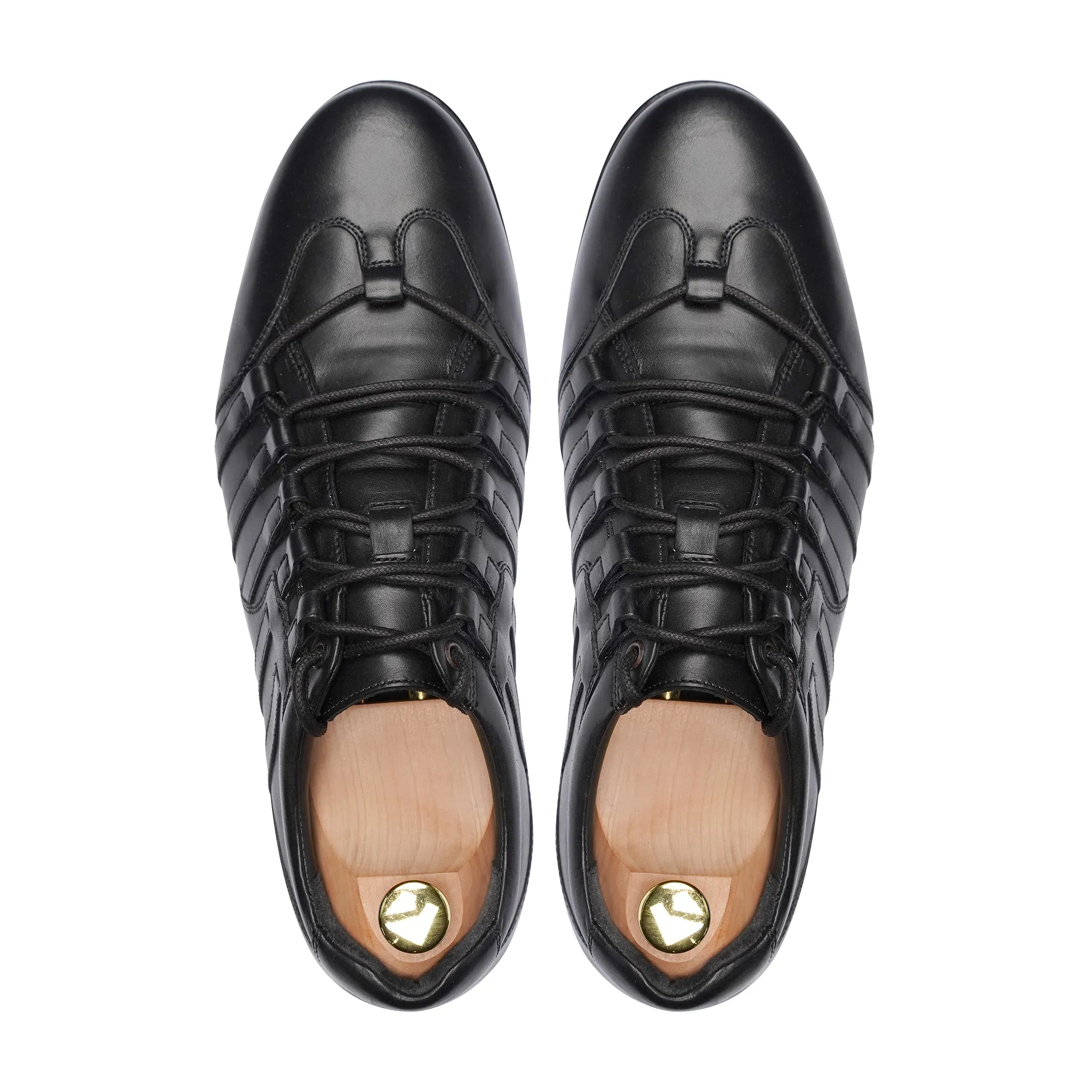 Chora - Men's Black Calf Leather Jogger