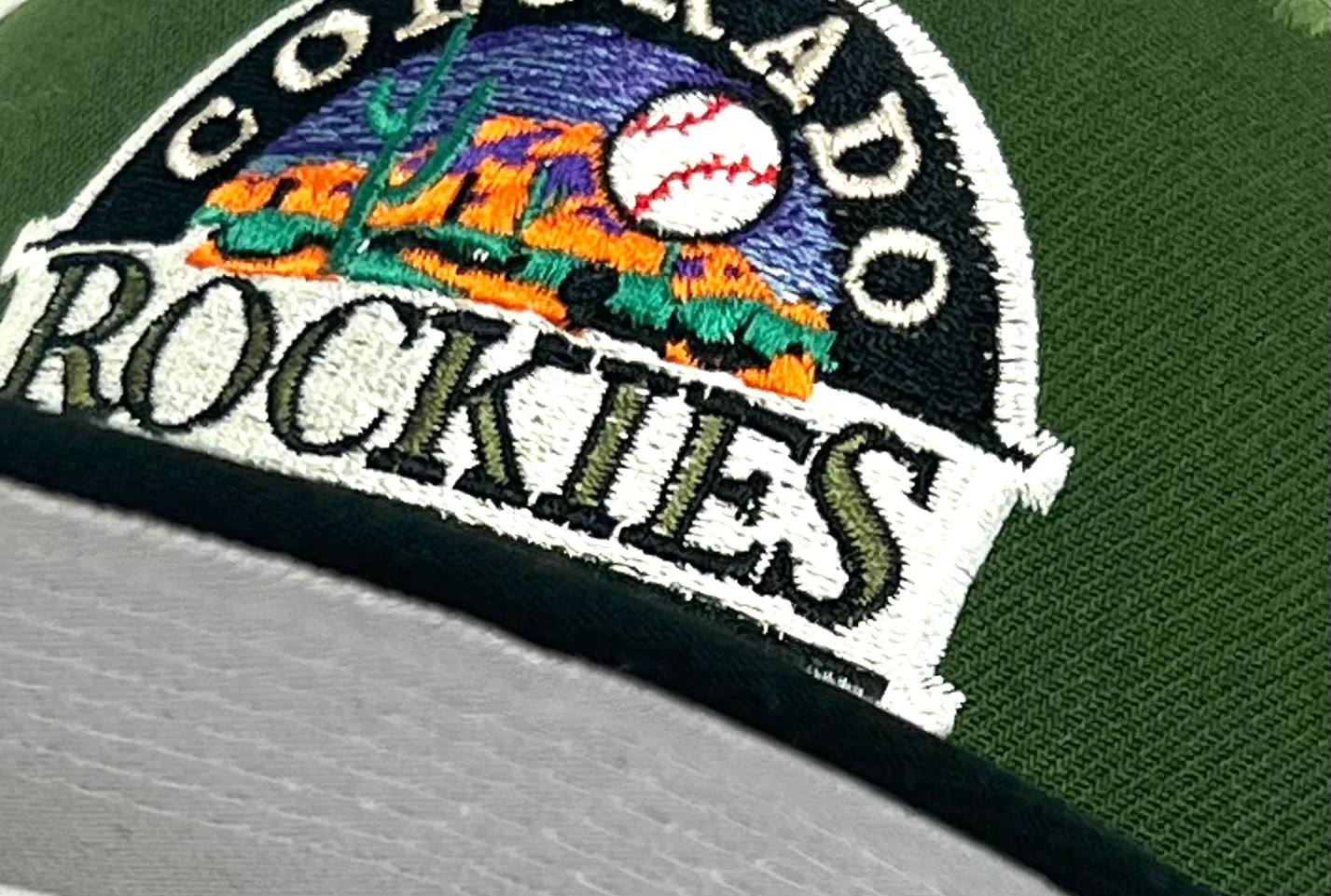 COLORADO ROCKIES (OLIVE) (1995 COORS FIELD) NEW ERA 59FIFTY FITTED