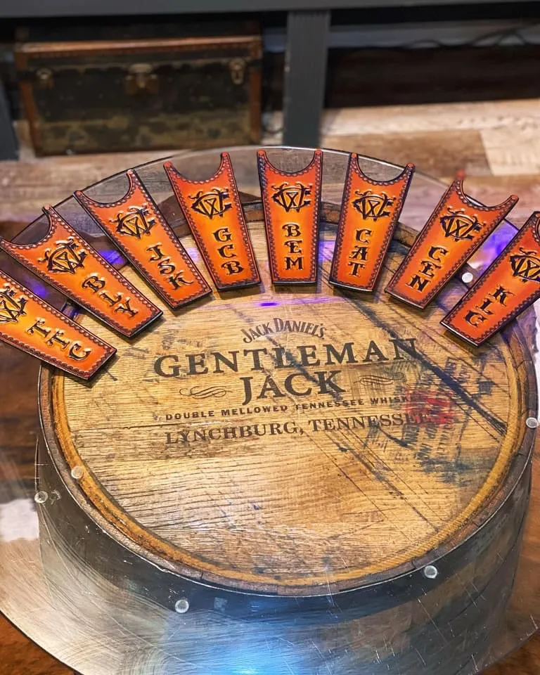 Custom Boot Jack (Hand-Tooled & Color)