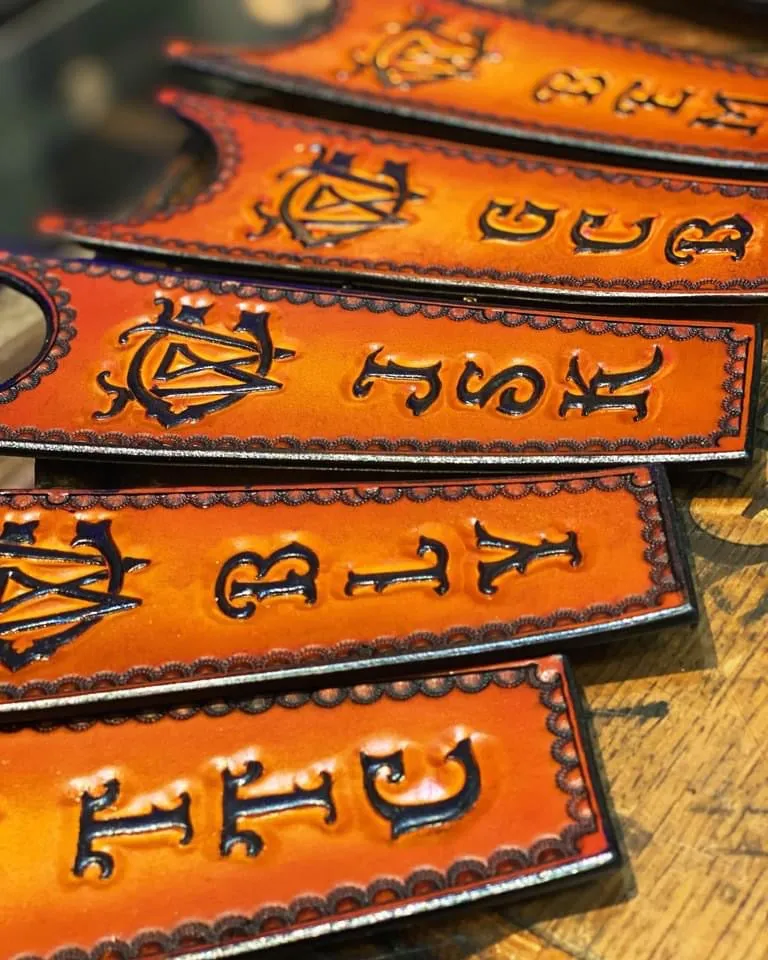 Custom Boot Jack (Hand-Tooled & Color)