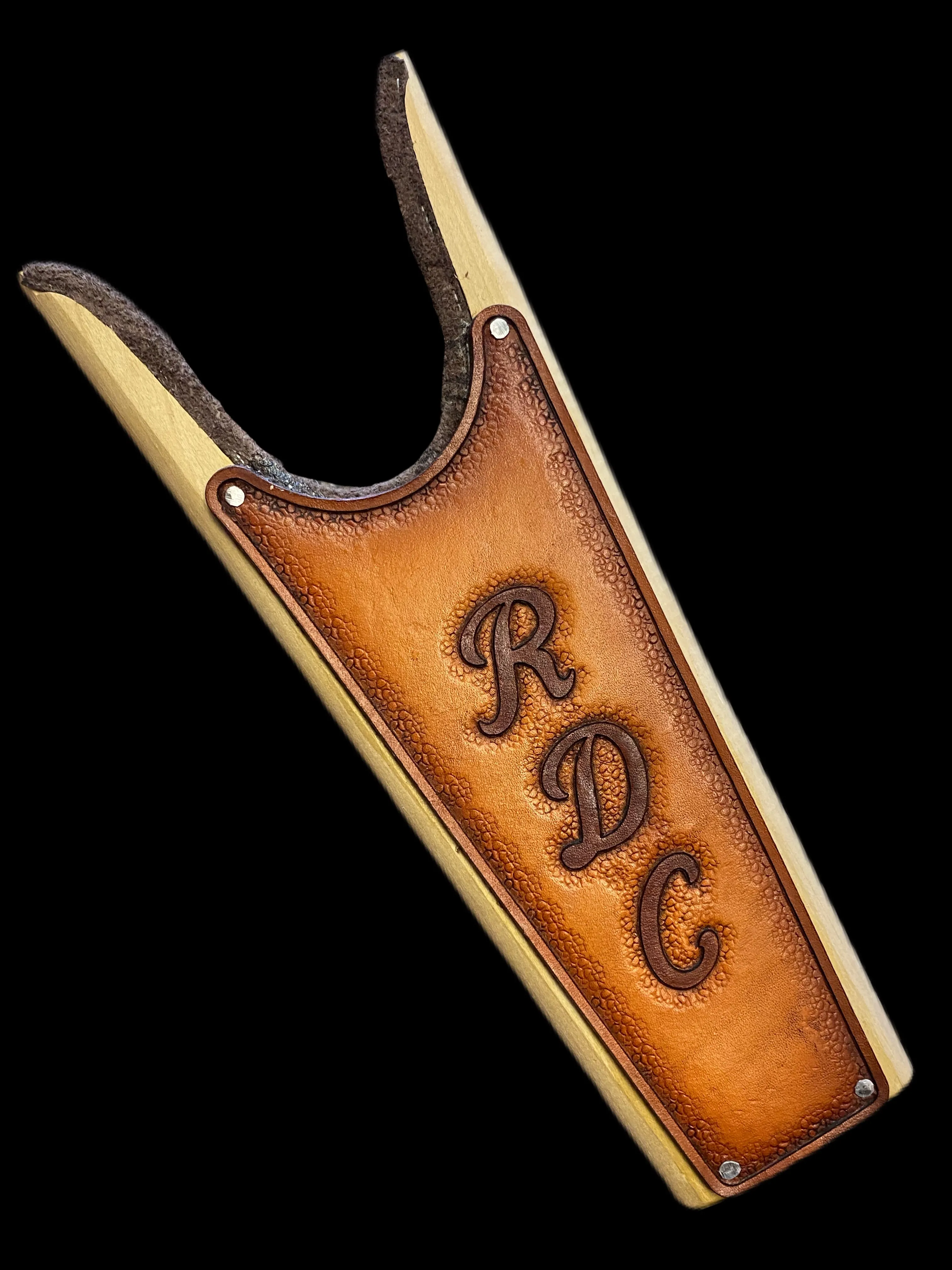 Custom Boot Jack (Hand-Tooled & Color)