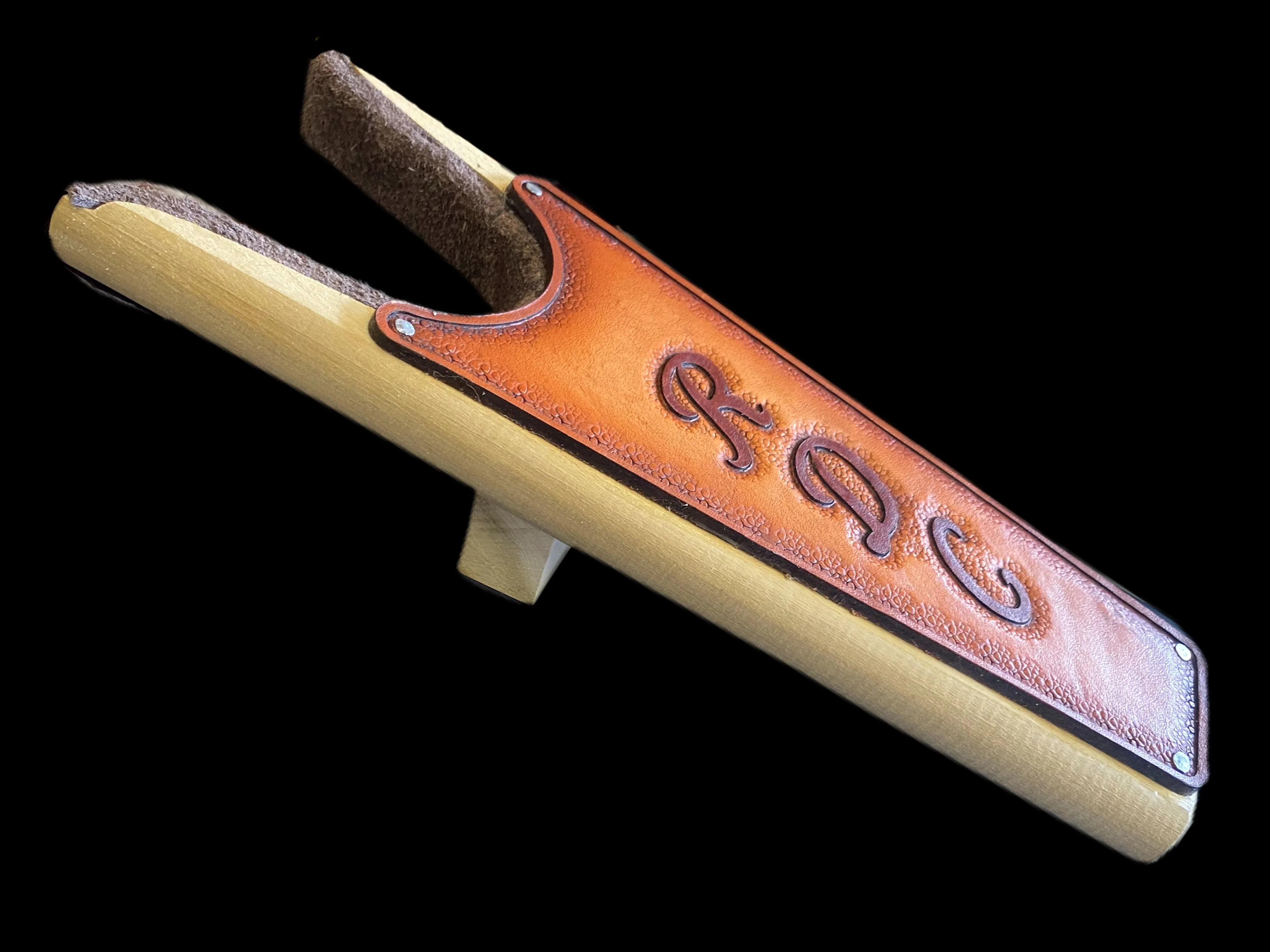 Custom Boot Jack (Hand-Tooled & Color)