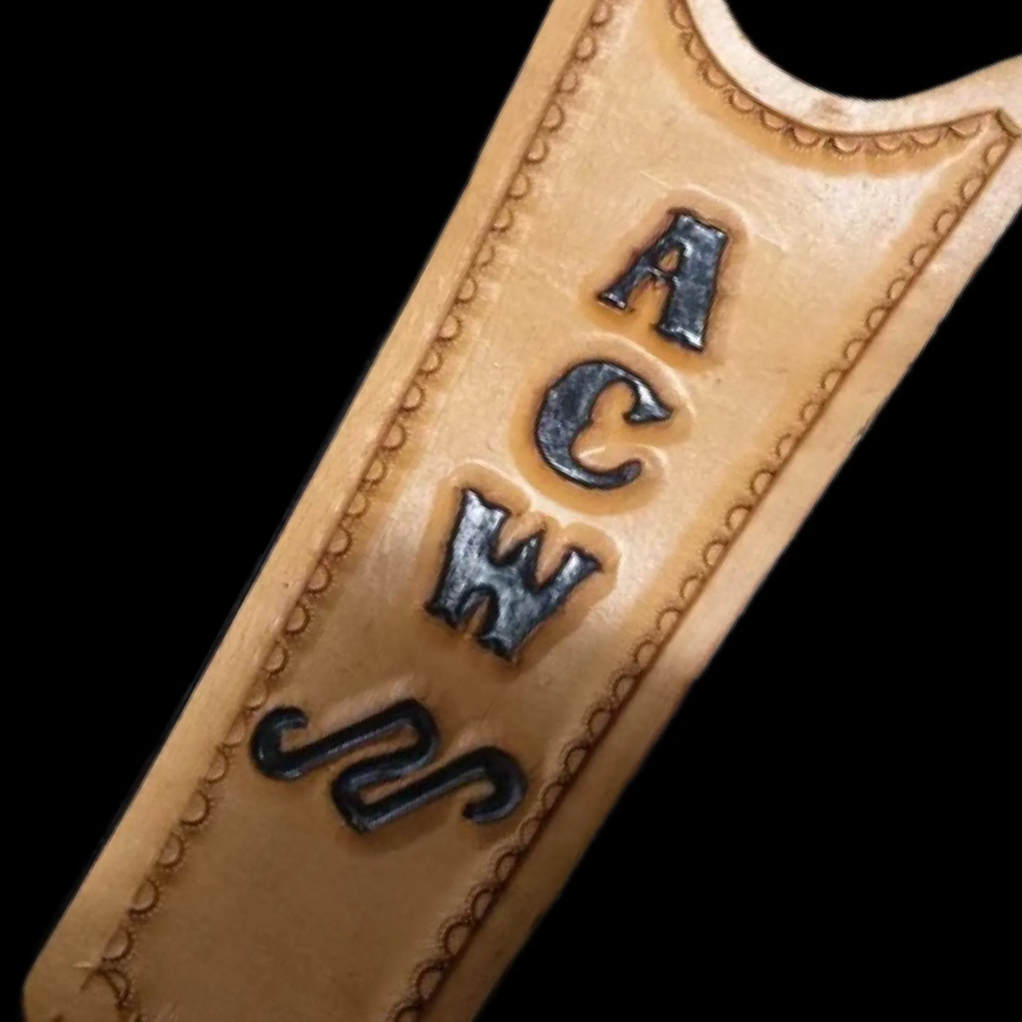 Custom Boot Jack (Hand-Tooled & Color)