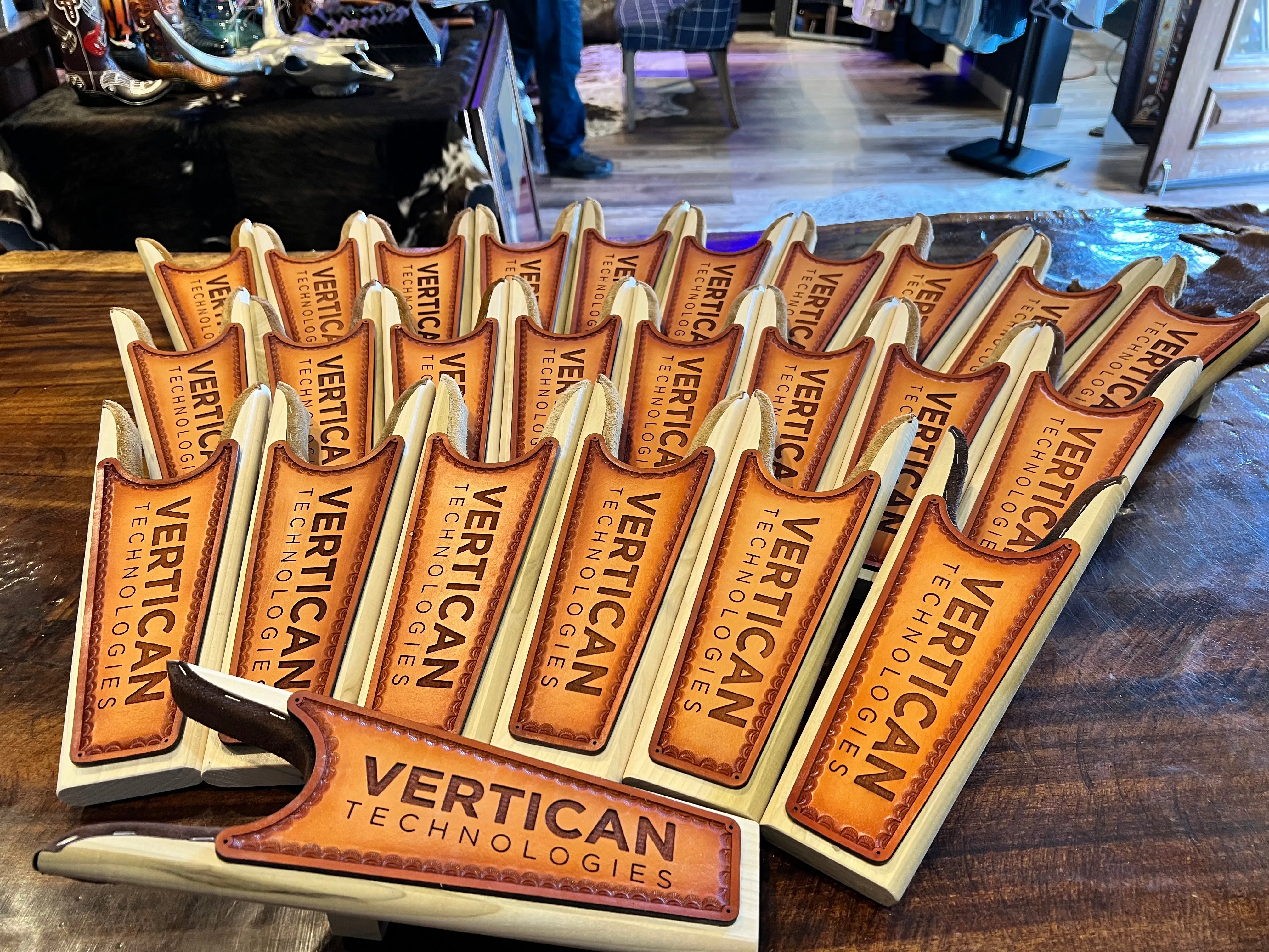 Custom Boot Jack (Hand-Tooled & Color)